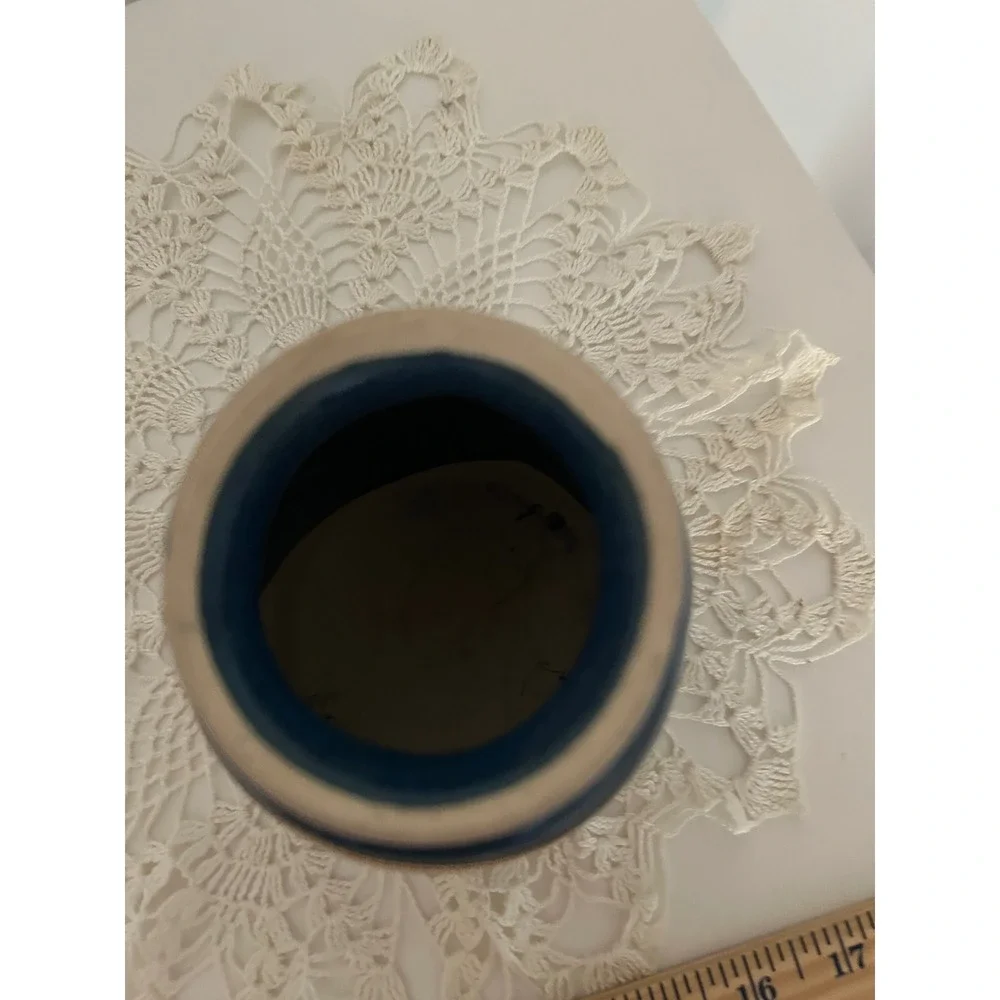 Vintage 1991 Dr Brophy Word Jar Sunshine Feelings Ceramic Stoneware Vase